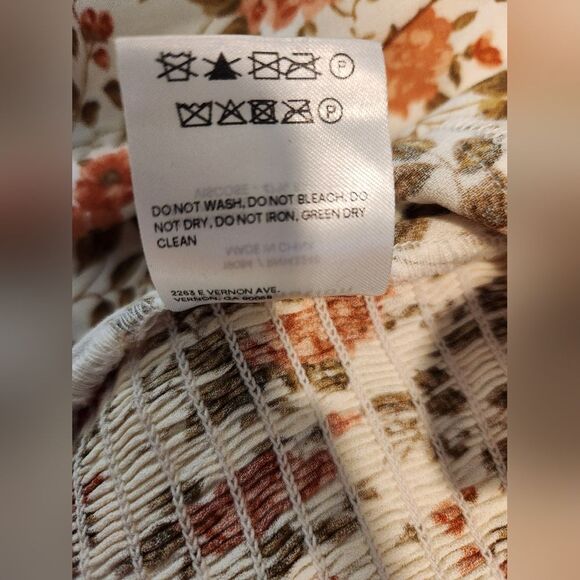 NWT Reformation Reign Top in Foliage Size 12 - Picture 9 of 10